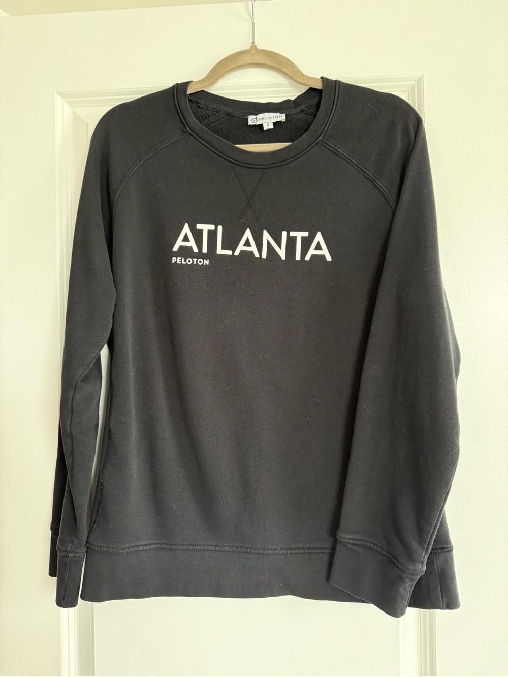 Peloton Atlanta Black Crewneck Sweatshirt